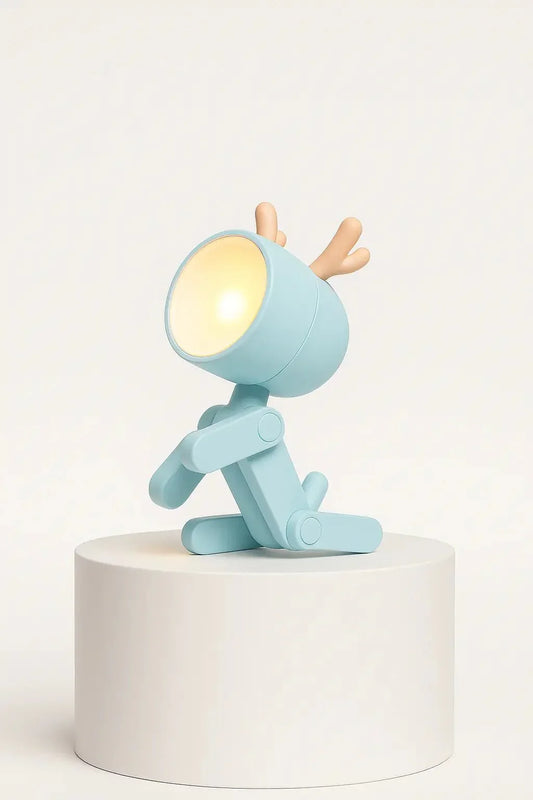 LumiDeer™ Flexible LED Desk Lamp - Reindeer Shaped Night Light - shopzykart
