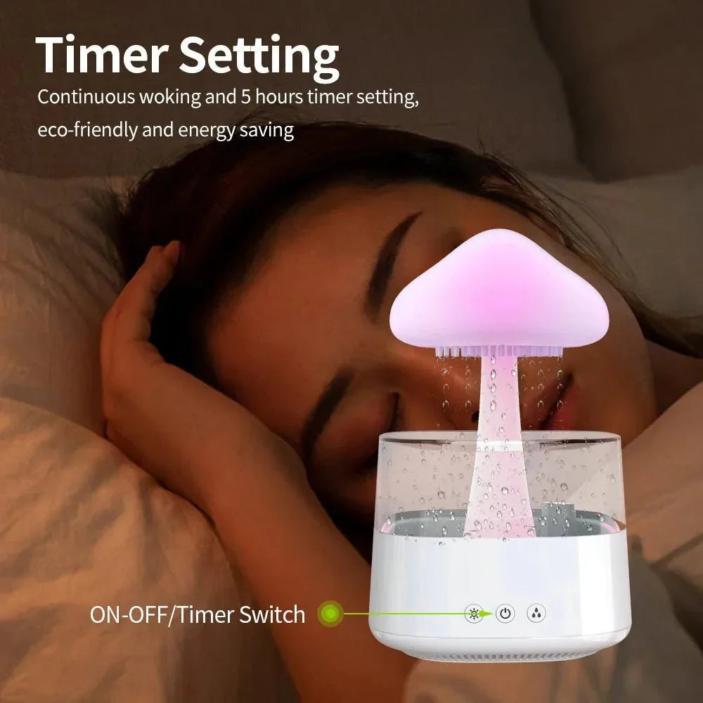 Mushroom rain Humidifier - shopzykart