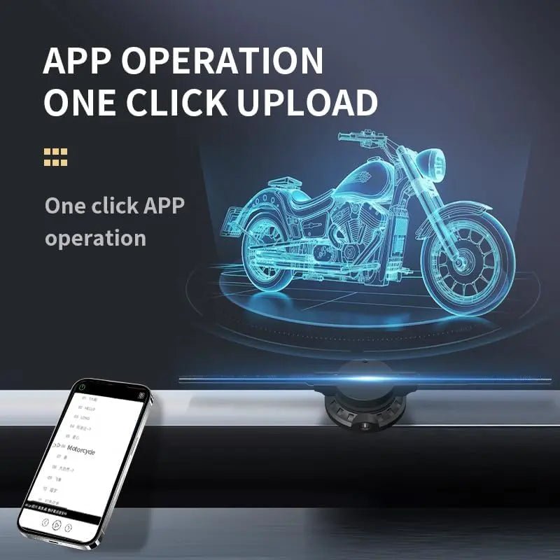 3D Hologram fan - shopzykart