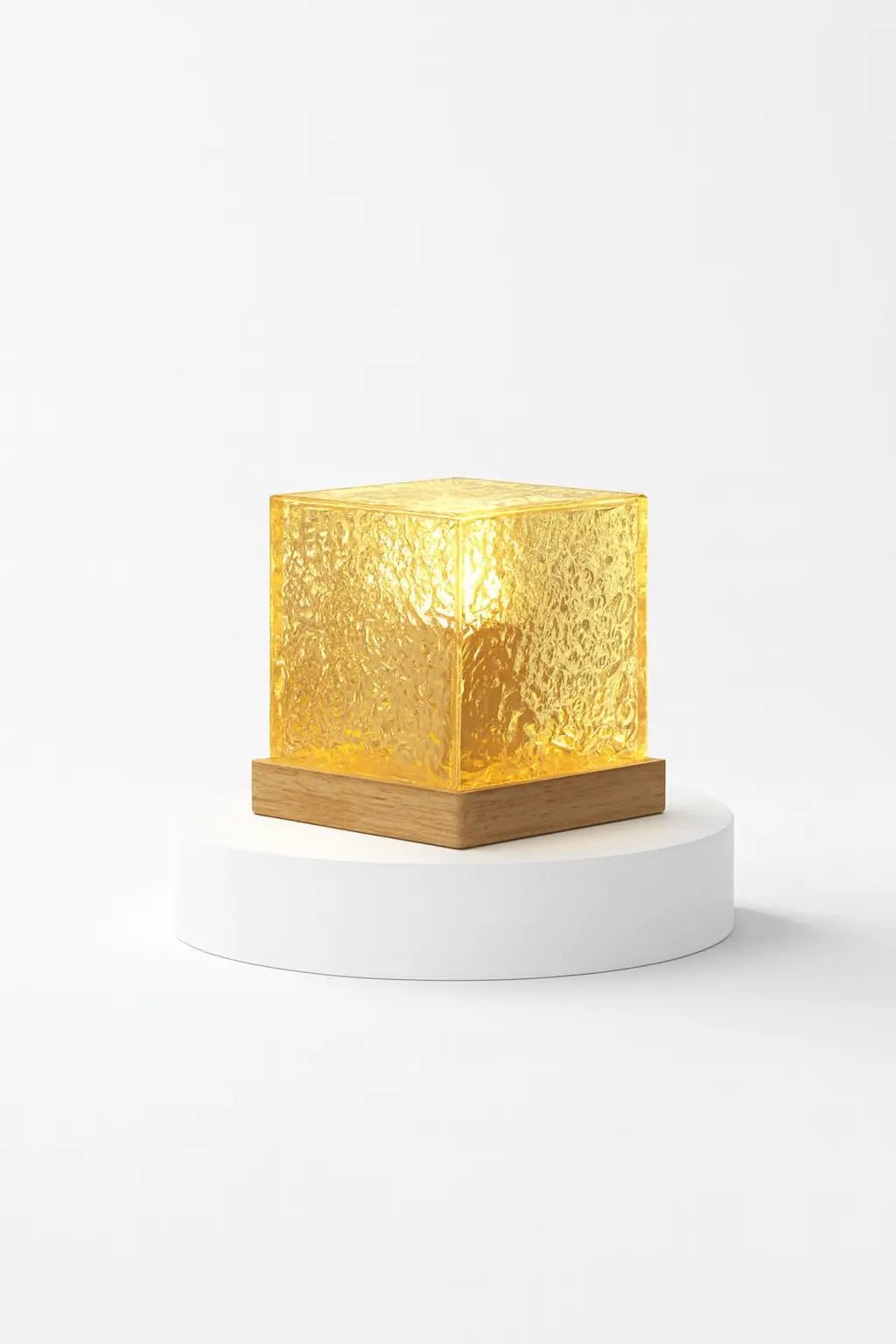 CrystalGlow™ Acrylic Cube Lamp - shopzykart