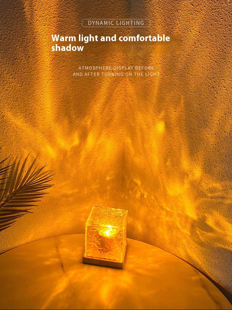 CrystalGlow™ Acrylic Cube Lamp - shopzykart