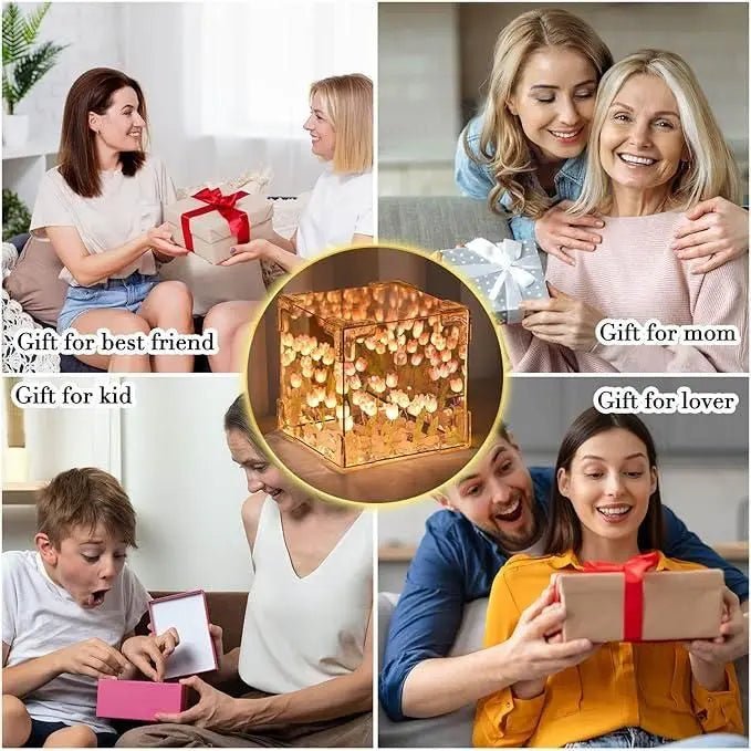 Decorative Tulip Mirror Lamp - shopzykart