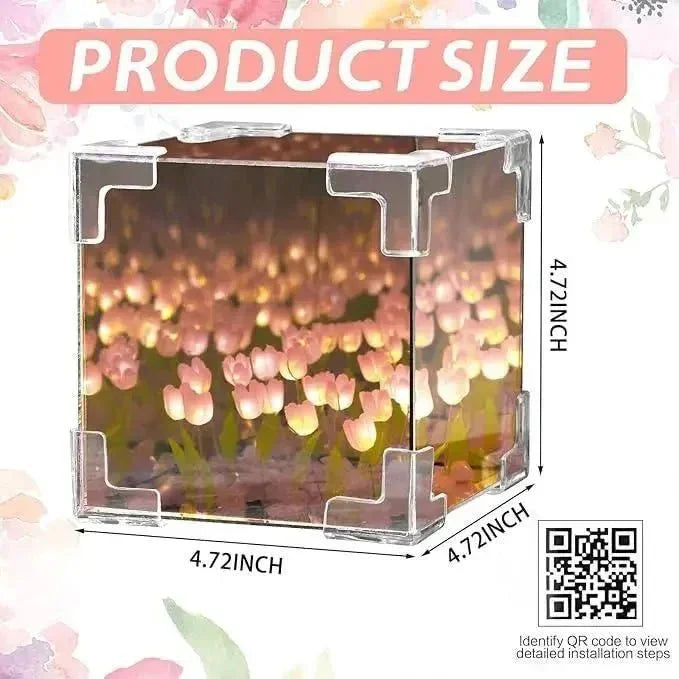 Decorative Tulip Mirror Lamp - shopzykart