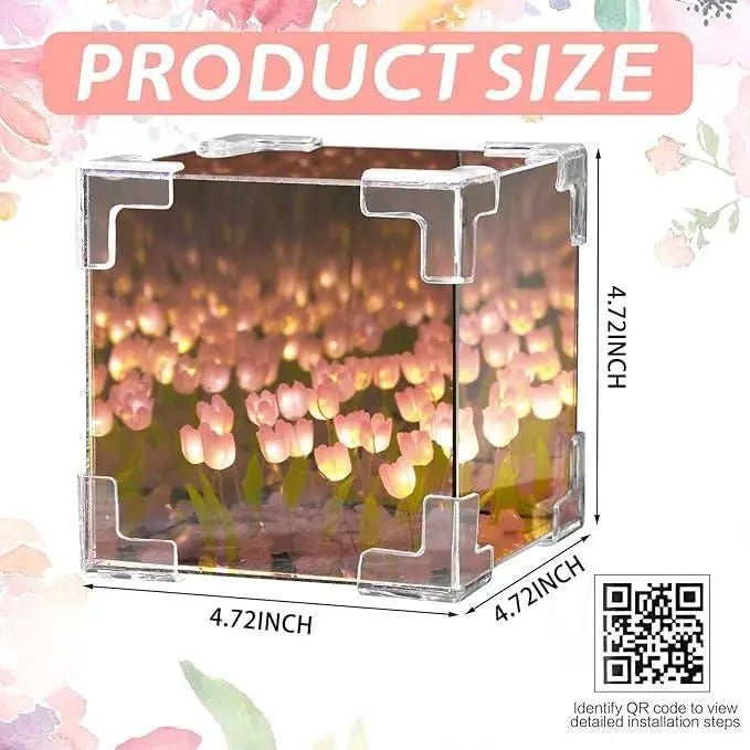 Decorative Tulip Mirror Lamp - shopzykart