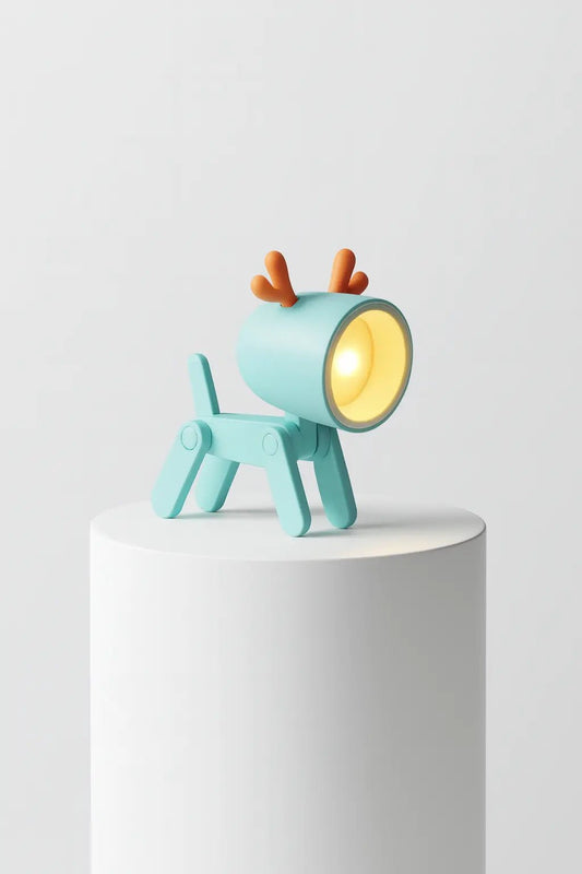 LumiDeer™ Flexible LED Desk Lamp - Reindeer Shaped Night Light - shopzykart
