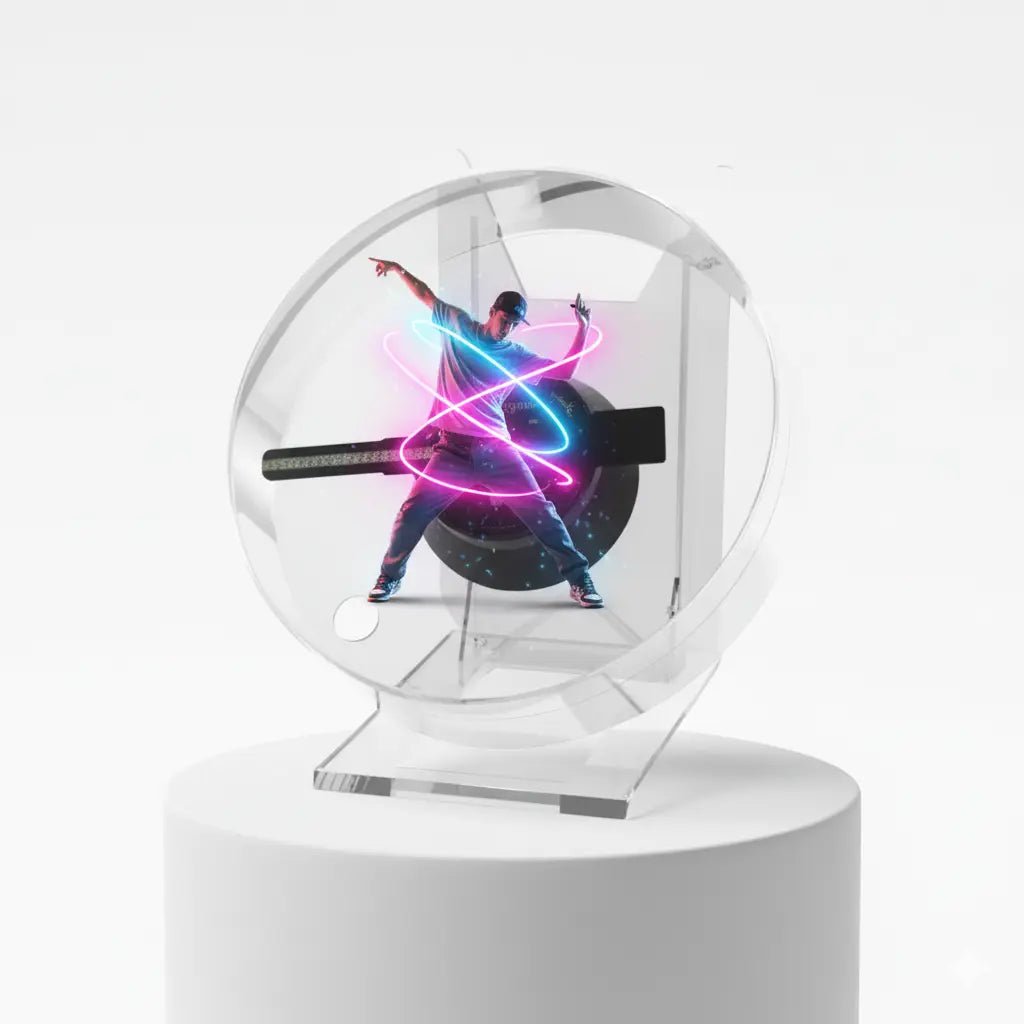 Mini 3D Hologram fan - shopzykart