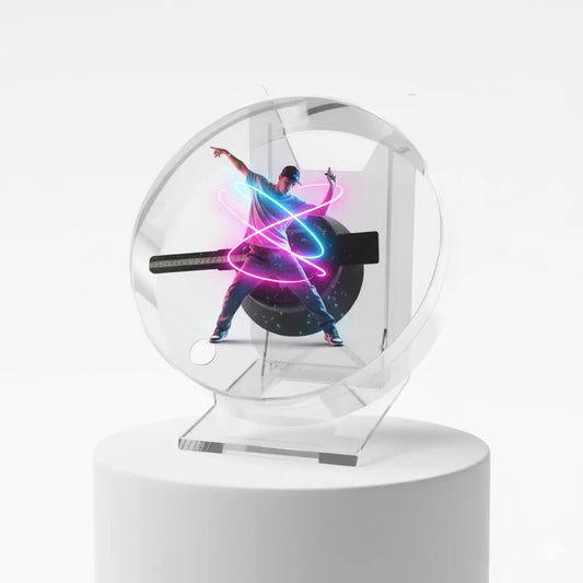 Mini 3D Hologram fan - shopzykart