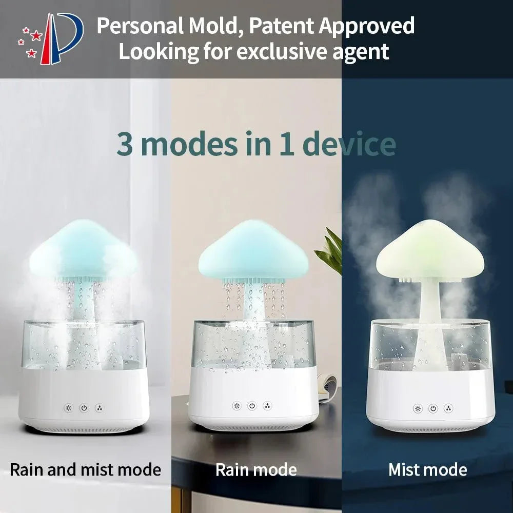 Mushroom rain Humidifier - shopzykart