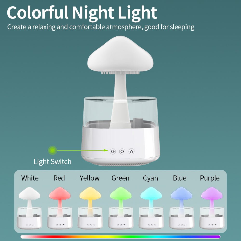 Mushroom rain Humidifier - shopzykart