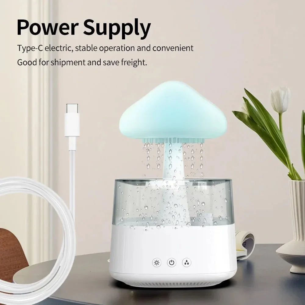 Mushroom rain Humidifier - shopzykart