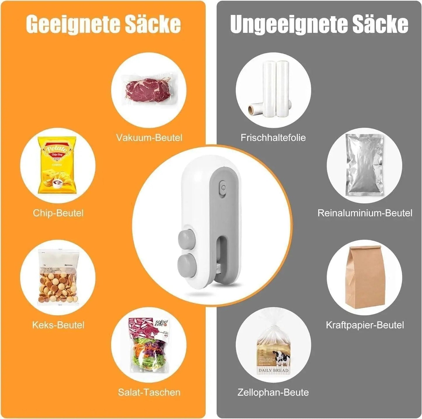 SealMate 2 - in - 1 Mini USB Bag Sealer - shopzykart